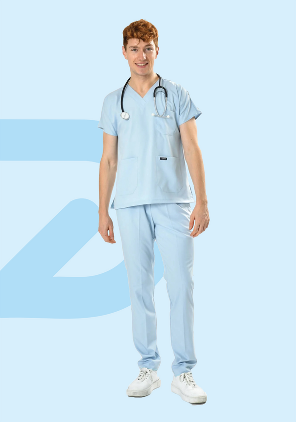 Sky VFlex Scrubs Set