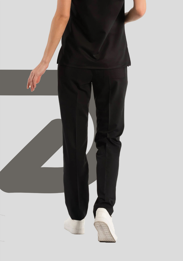 Black Unisex Scrub Pants